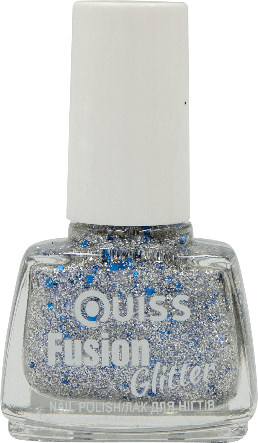 Лак для ногтей Quiss Fussion Glitter №08, 6 г