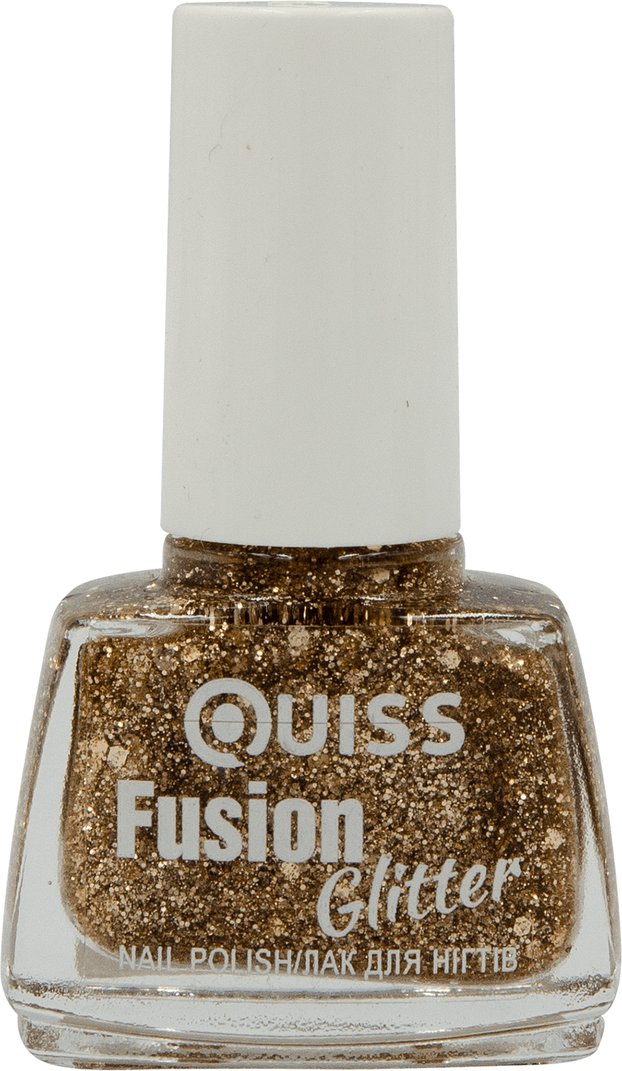 Лак для ногтей Quiss Fussion Glitter №10, 6 г