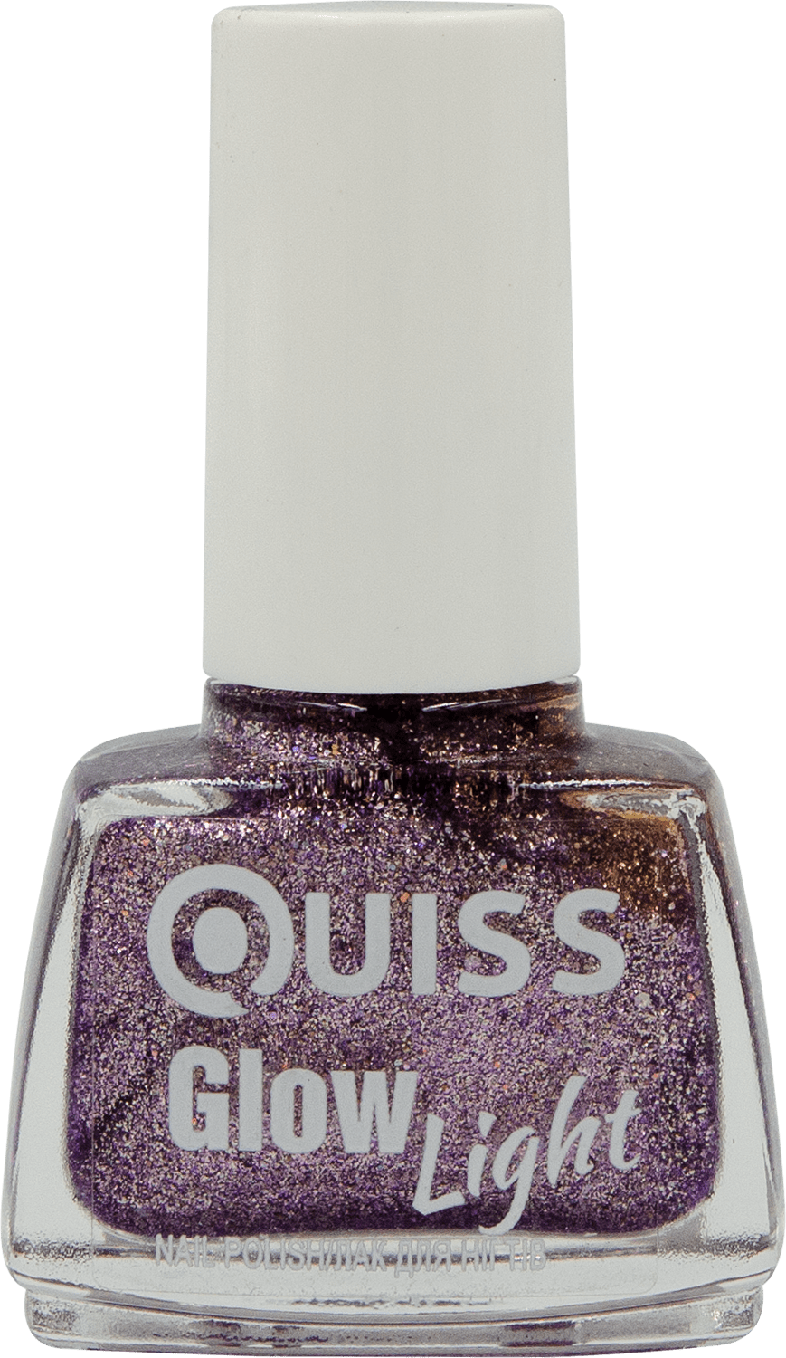 Лак для ногтей Quiss Glow Light №08, 6 г
