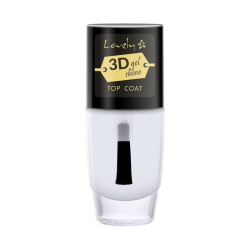 Лак для ногтей Lovely Top Coat Gel Shine 3D, 8 мл