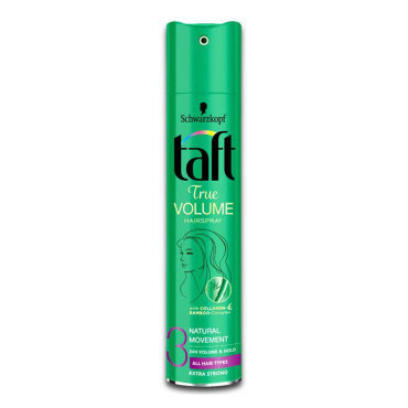 Лак для волосся Taft Volume фіксація 3 250 мл