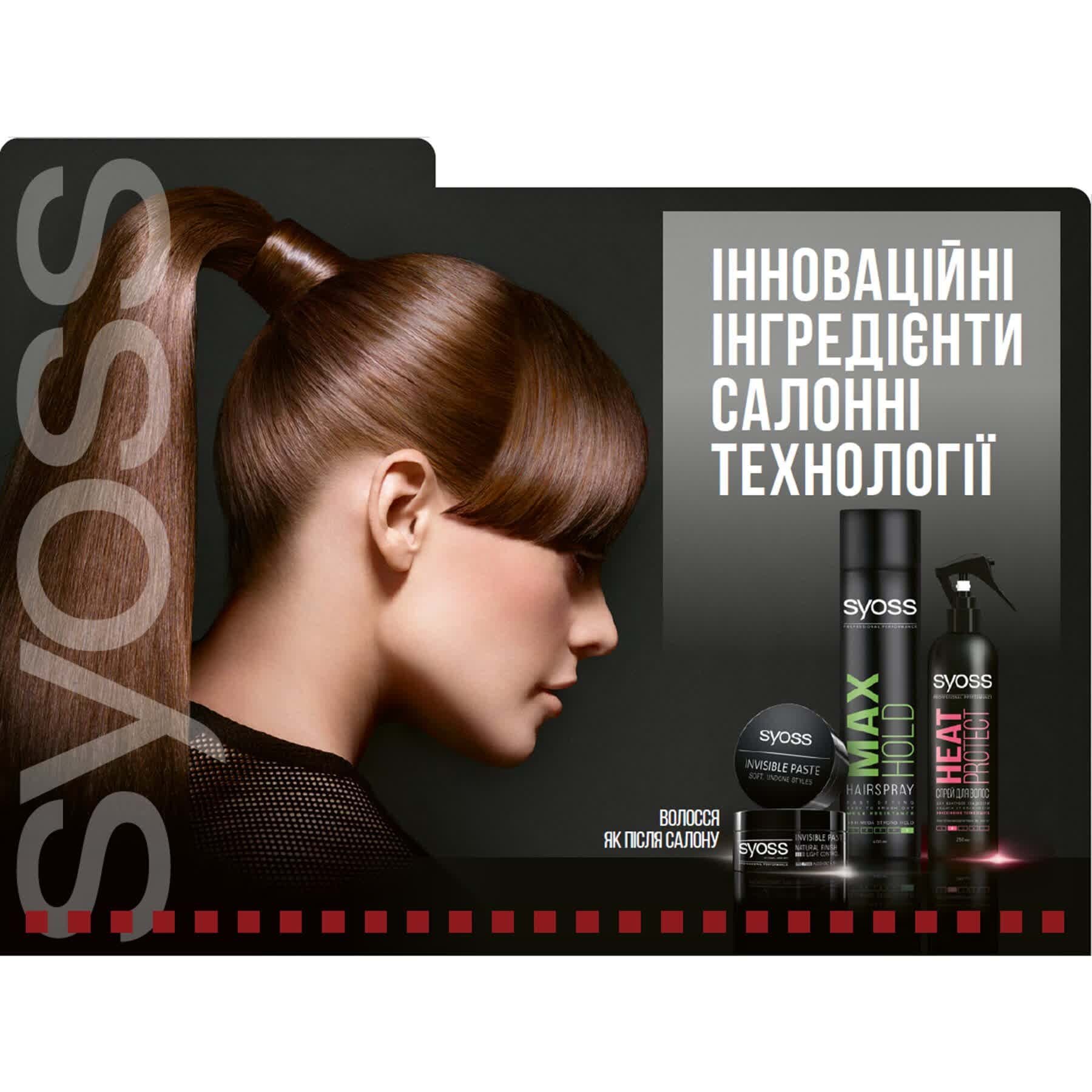 Лак для волосся SYOSS Flexible Volume (фіксація 4), 400 мл