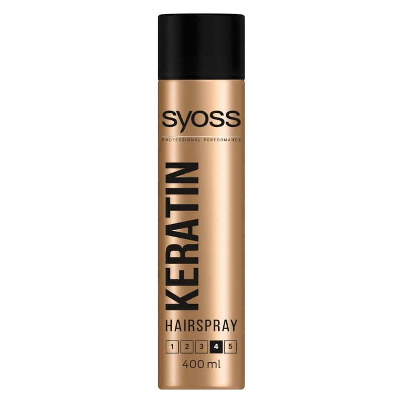 Лак для волос SYOSS Keratin (фиксация 4), 400 мл - купить по лучшей ...