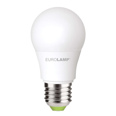 Лампа светодиодная EUROLAMP LED А50 7W E27 4000K, 1 шт фото 1