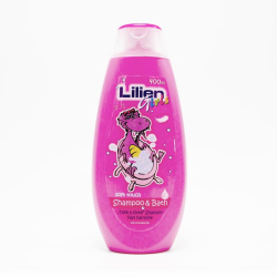 Lilien шампунь и пена для ванны детская 2в1 для девочек, 400мл