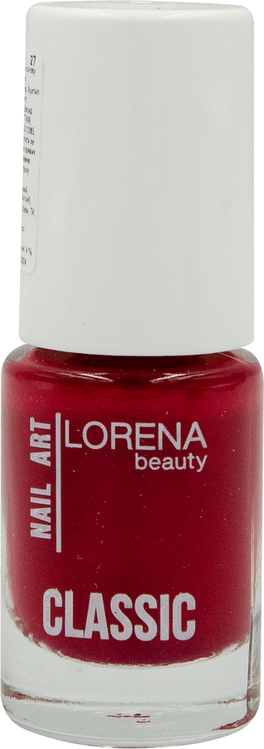 LORENA beauty лак для нігтів Classic 27, 5.8 г
