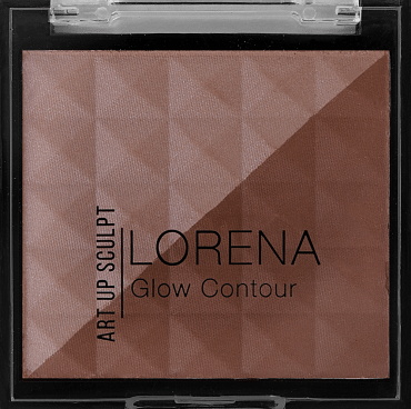 LORENA beauty палітра д/контур.обличчя Glow Contour 04