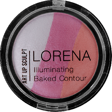 LORENA beauty палитра д/контурирование Illuminating Baked Contour 03