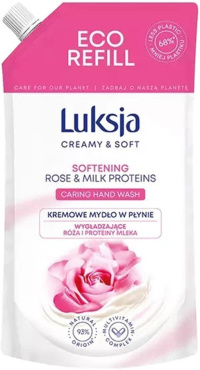 Мило рідке Luksja Rose & Milk Proteins 400 мл