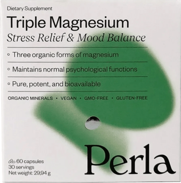Капсулы Perla Helsa Triple Magnesium 60 шт. фото 1
