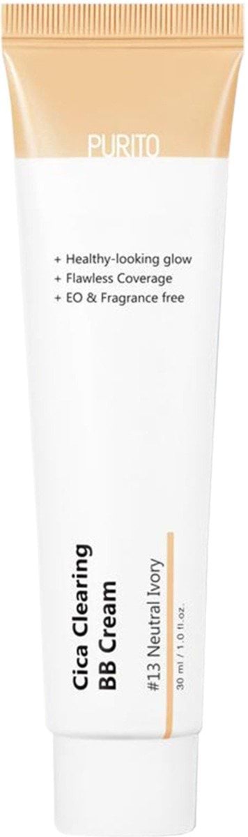 BB-крем Purito Cica Clearing BB Cream 13 Neutral Ivory з екстрактом центели азіатської 30 мл