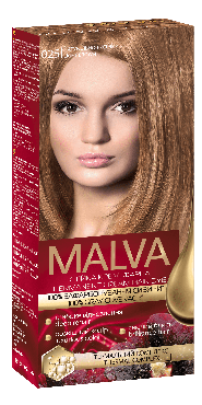 Крем-краска для волос Malva  №025 Натурально-русый
