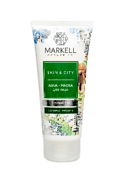 Markell Skin & City Aqua-маска для обличчя Сніговий гриб, 100мл