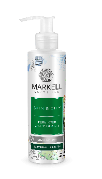 Markell Skin & City Гель-крем для вмивання Сніговий гриб, 200мл