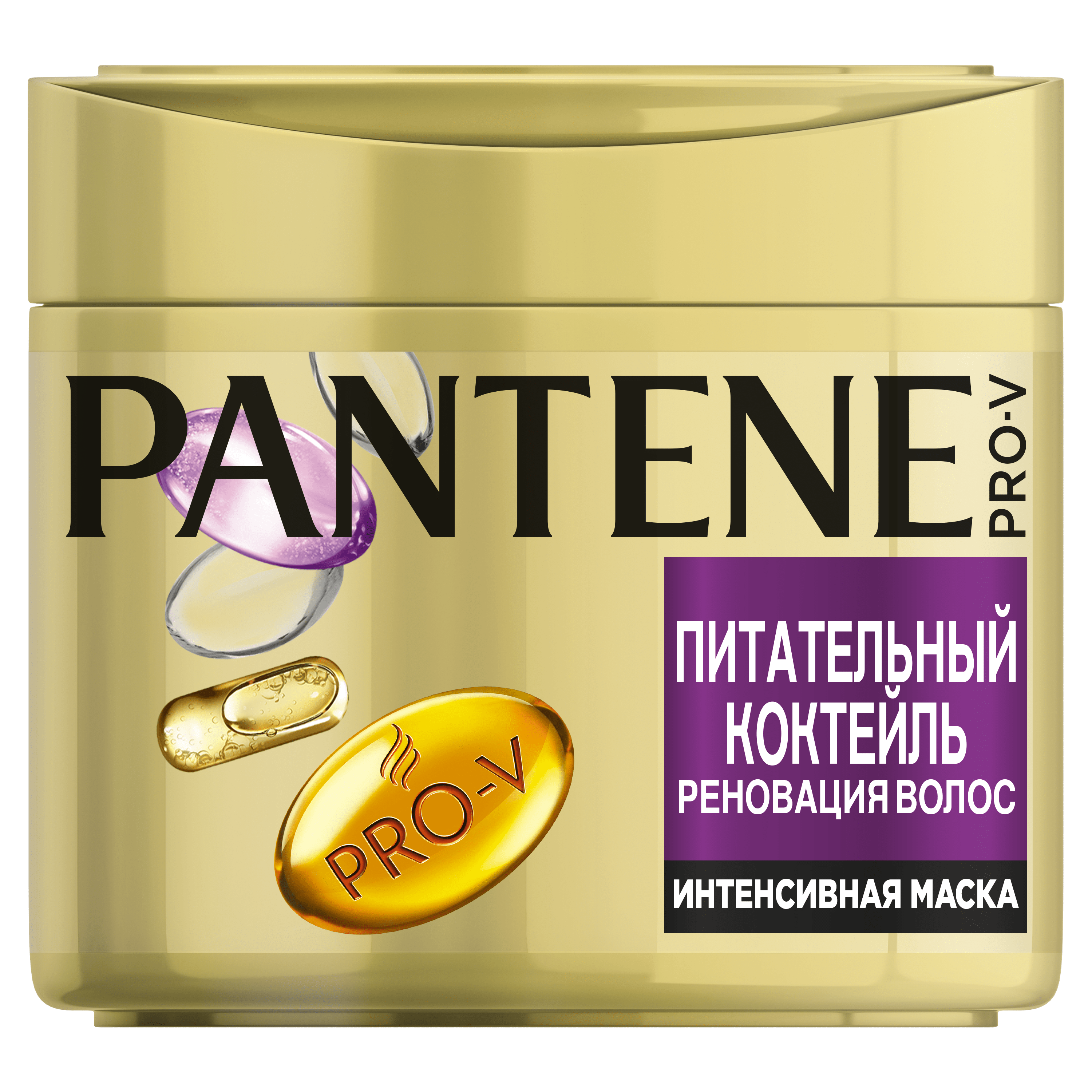 Маска для волосся Pantene Pro-V Поживний Коктейль Для Виснаженного Bолосся 300 мл