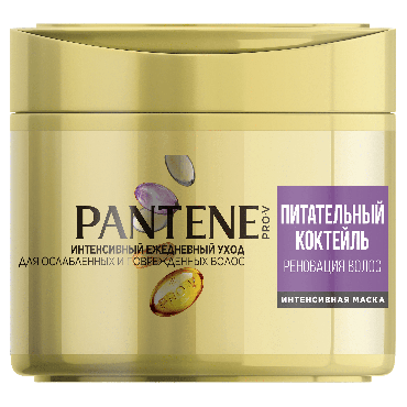 Маска для волос Pantene Pro-V Питательный Коктейль Для Oслабленных Bолос 300 мл фото 6