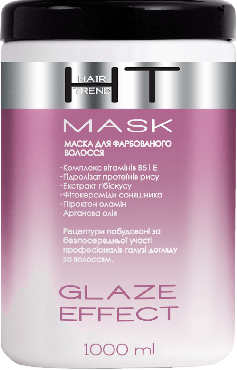 Маска Hair Trend Эффект глазировки для окрашенных волос 1000 мл
