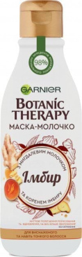 Маска-молочко Garnier Botanic Therapy Имбирь для истощенных и даже тонких волос, 250 мл фото 3