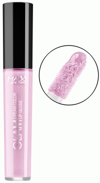 MAXI color блеск для губ Glam Cream Color №05 Яркая роза, 8 мл