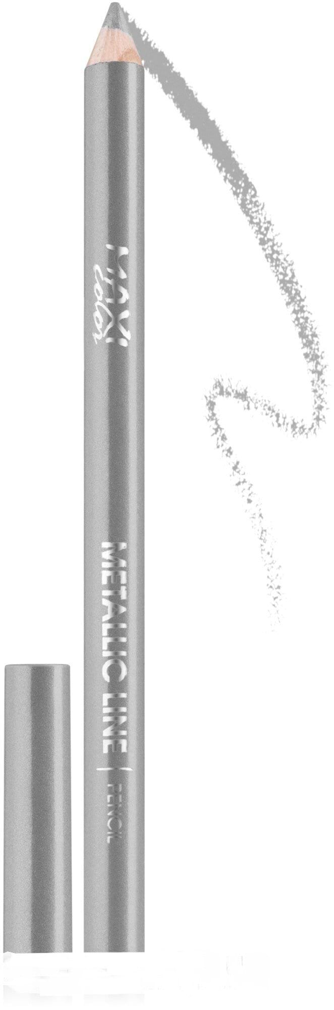 MAXI color карандаш для глаз METALLIC LINE