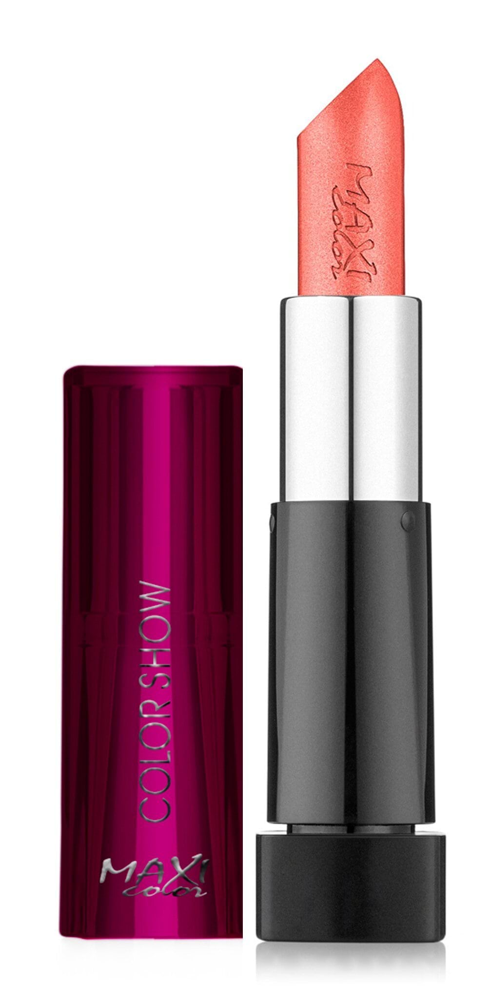 Помада для губ MAXI color COLOR SHOW № 02 Ніжний кораловий, 4,2г