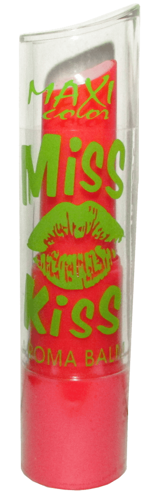 Помада гігієнічна для губ MAXI color MISS KISS, 2,3 г