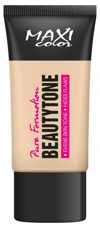 Тональний крем для обличчя Maxi Color Beautytone, 30 мл, відтінок «Порцеляновий»