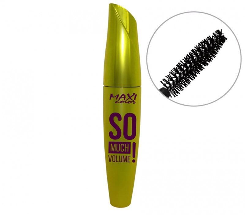 Тушь для ресниц MAXI color  So Much Volume mascara, 15 мл