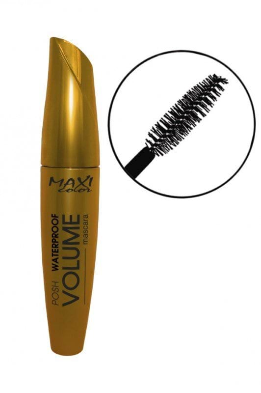 MAXI color тушь для ресниц VOLUME Waterproof, 15 мл