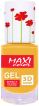 MAXI лак для нігтів гель ефект Color Hot Summer №08 Корал, 10мл