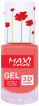 MAXI лак для ногтей гель эффект Color Hot Summer №09 Аквамарин, 10мл