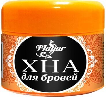 Хна для брів Mayur чорна, 10 г