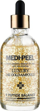 Сыворотка ампульная Medi-Peel luxury 24K gold ampoule укрепляющая с золотом 100 мл