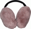 Хутряні навушники дитячі теплі з еко хутра сірі, рожеві