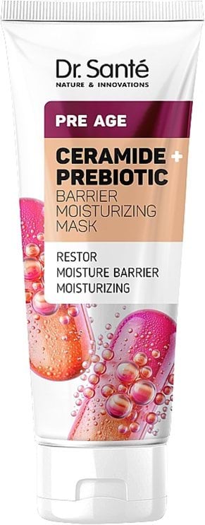 Маска для обличчя Dr.Sante Pre Age Керамід + Пребіотик зволожуюча 75 мл