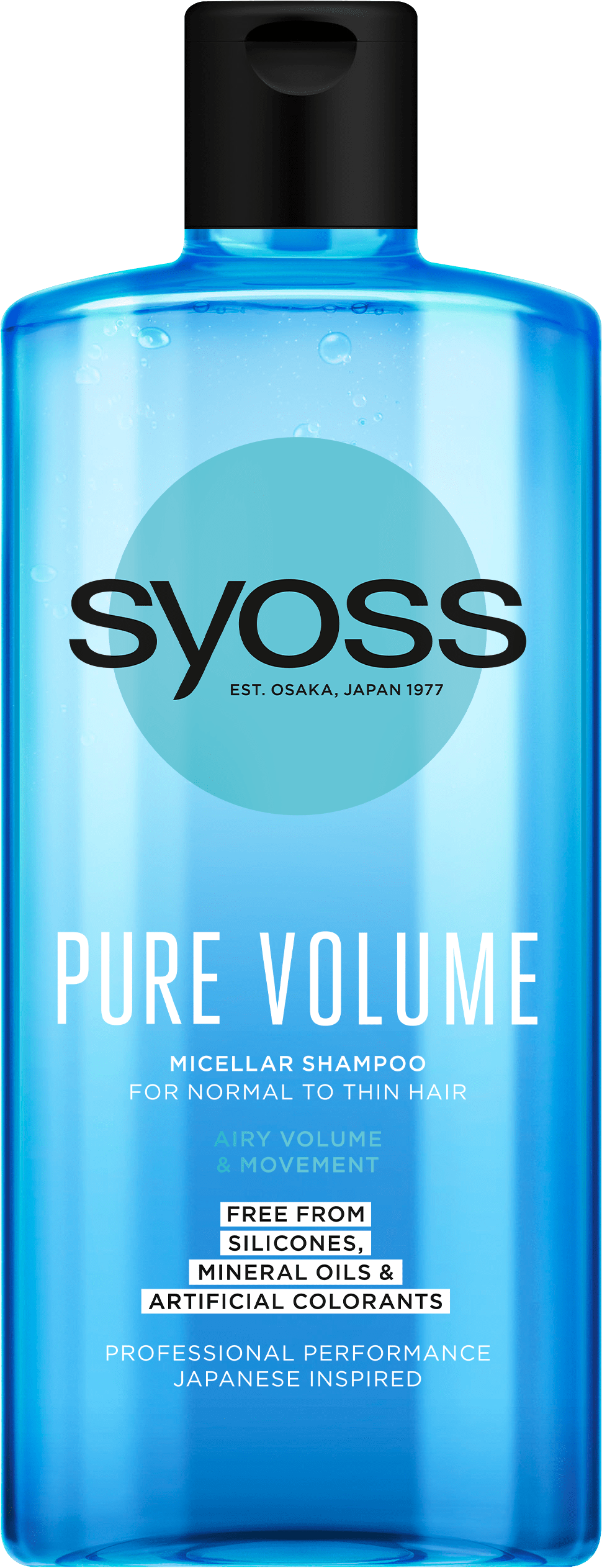 Шампунь SYOSS PURE VOLUME міцелярний для нормального та тонкого волосся 440 мл