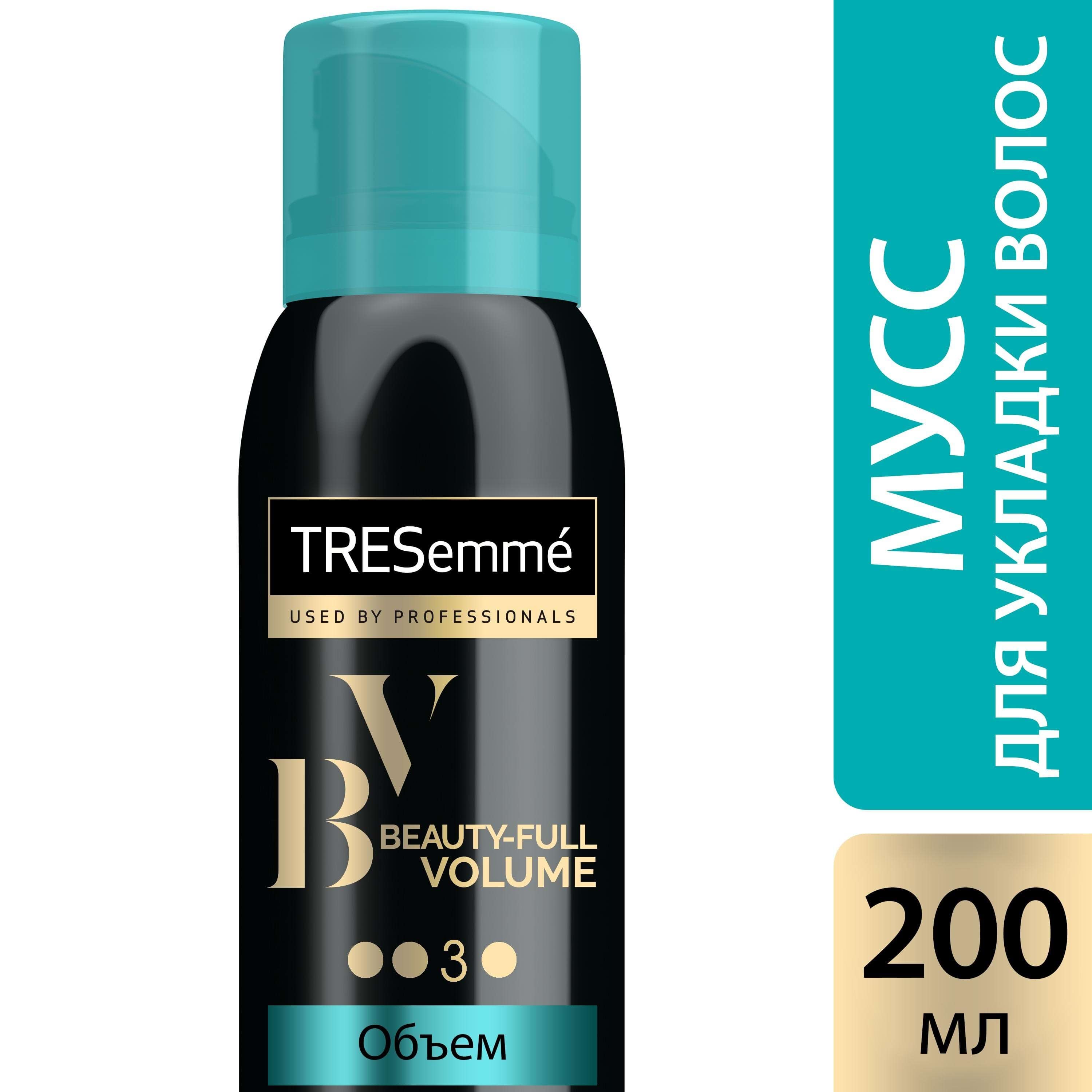 Мус-Пінка для укладання волосся і додання об'єму Tresemme Beauty-full Volume, 200 мл