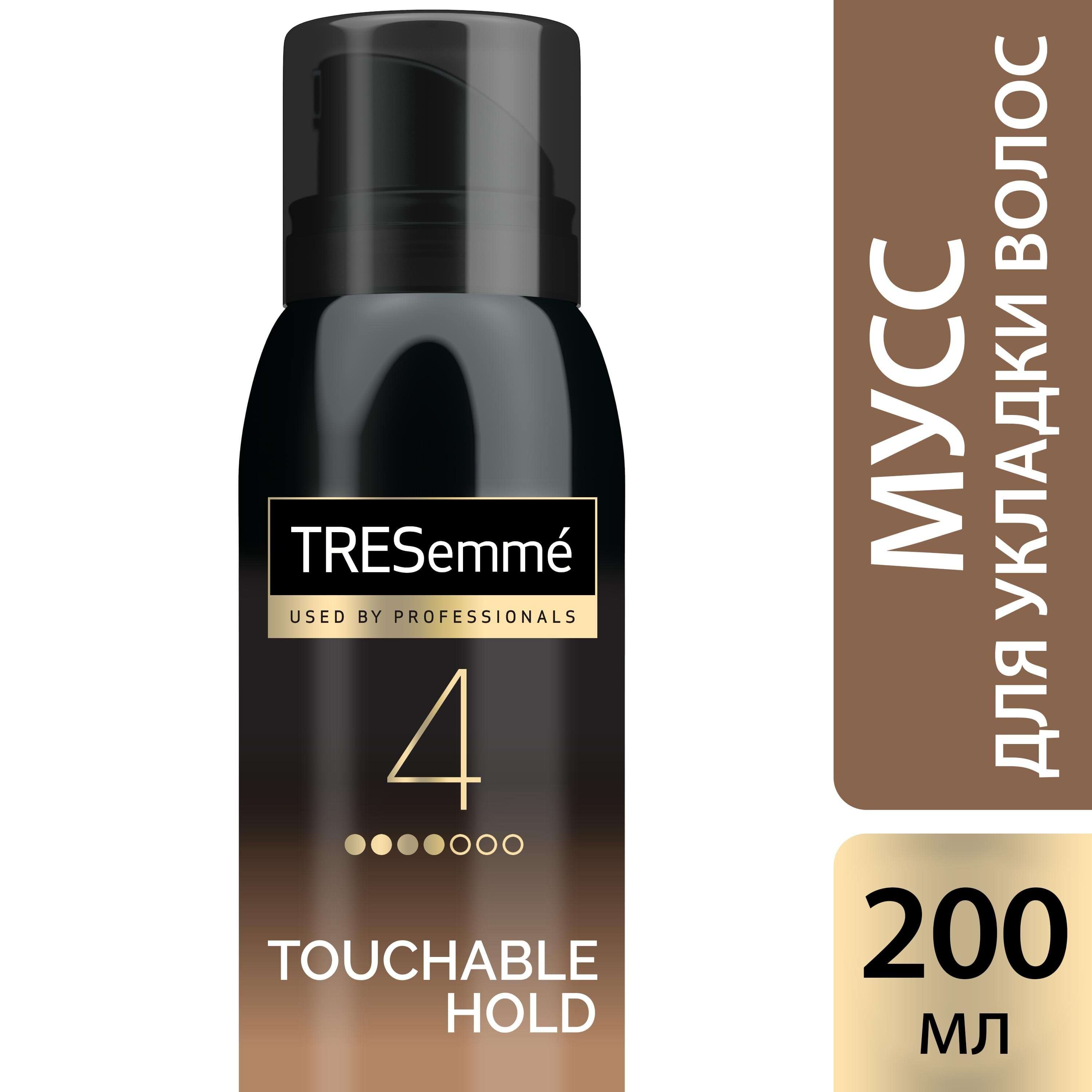 Мус-Пенка для укладки волос Tresemme средняя фиксация, 200 мл