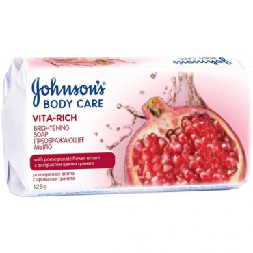 Мило Johnson's Body Care Vita-Rich з ароматом граната 125г
