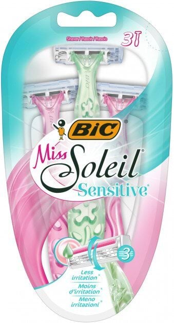 Набір бритв Bic Miss Soleil Sensitive без змінних картриджів 3 шт