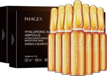 Набір сироваток для обличчя Images з гіалуроновою кислотою 7 шт. х 2 мл фото 2