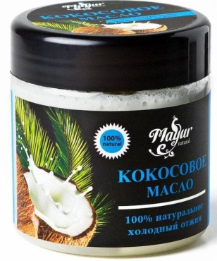 Олія кокосова натуральна  Mayur 140 мл