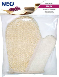NEO мочалка рукавиця банна з агави (сизаль)