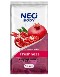Neo серветки вологі Freshness, 15 шт