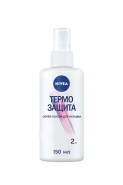 Спрей-основа Nivea 150 мл Термо Защита для укладки волос фиксация 2 из 6