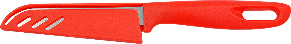 Ніж кухонний червоний, 1шт