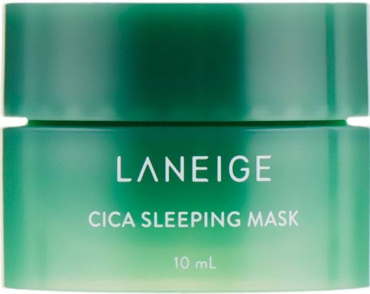 Нічна маска Laneige Samples Cica Sleeping Pack для проблемної шкіри (міні) 10 мл