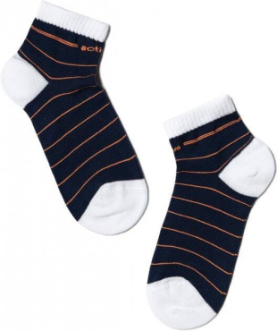 Шкарпетки дитячi ACTIVE 13С-34СП, р.16, 314 темно-синій-помаранчевий фото 1