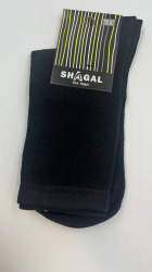 Шкарпетки чоловічі Shagal класичний паголенок р 25-27, чорний