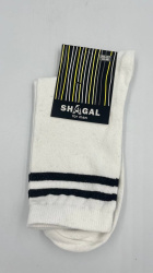 Носки мужские Shagal с рисунком р. 25-27, полоски белый
